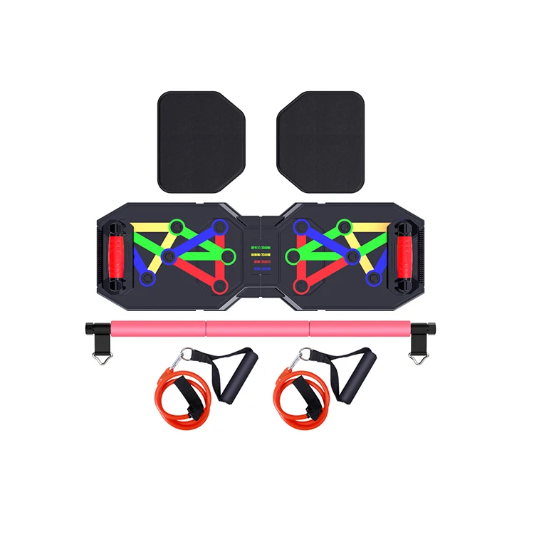 
High Quality multi-functional push up bar board multi-muscle training plate home exercise fitness rack push up stand bar 