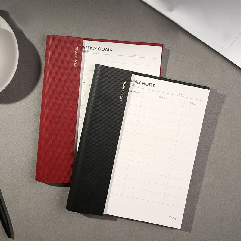 Customized hotel stationary Non self-adhesive magnetic legal pad multi-functional holder lined sheets book refills memo notepad