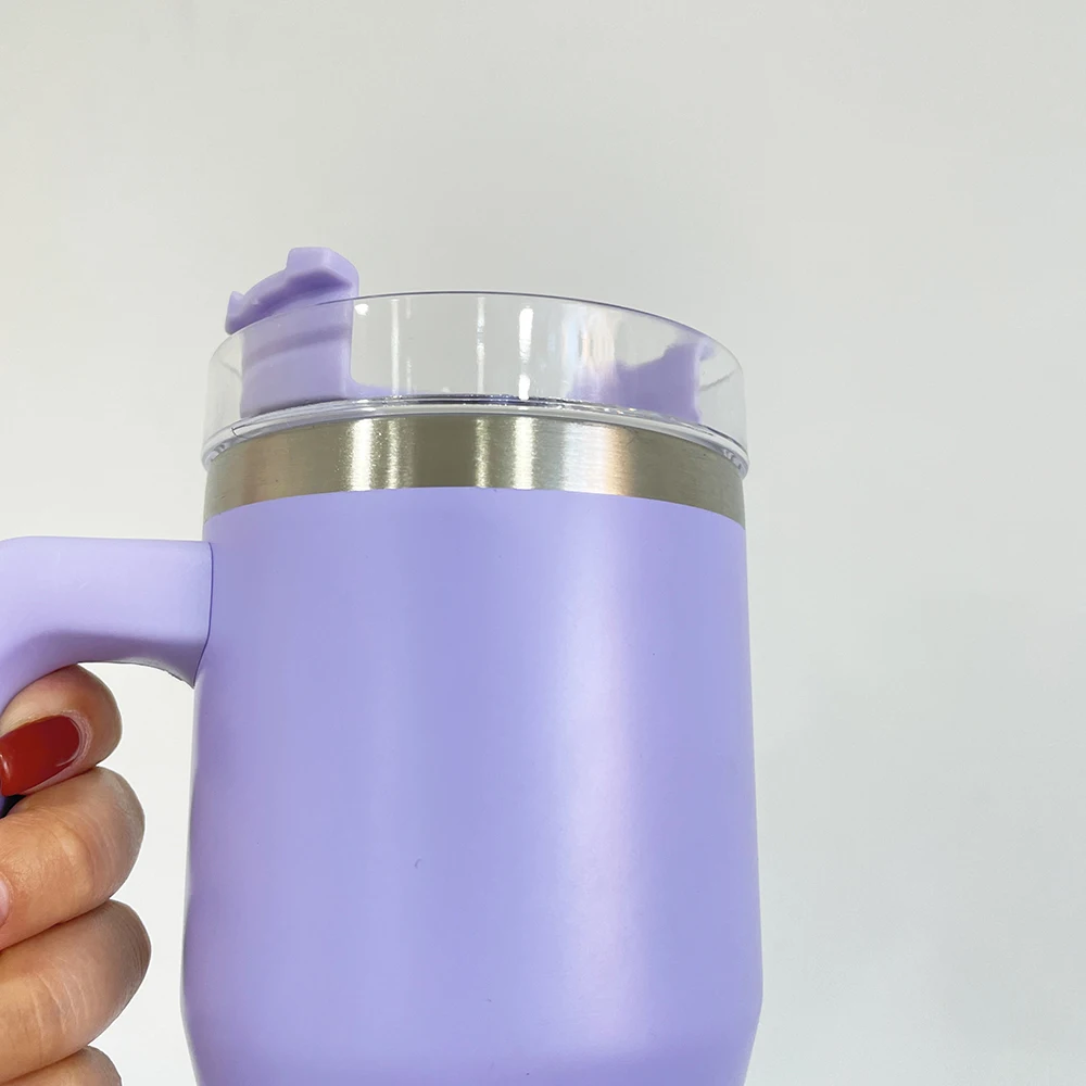 USA warehouse candy color kids 20oz tumbler with handle coffee tumnlers macaron colored 20oz student tumbler