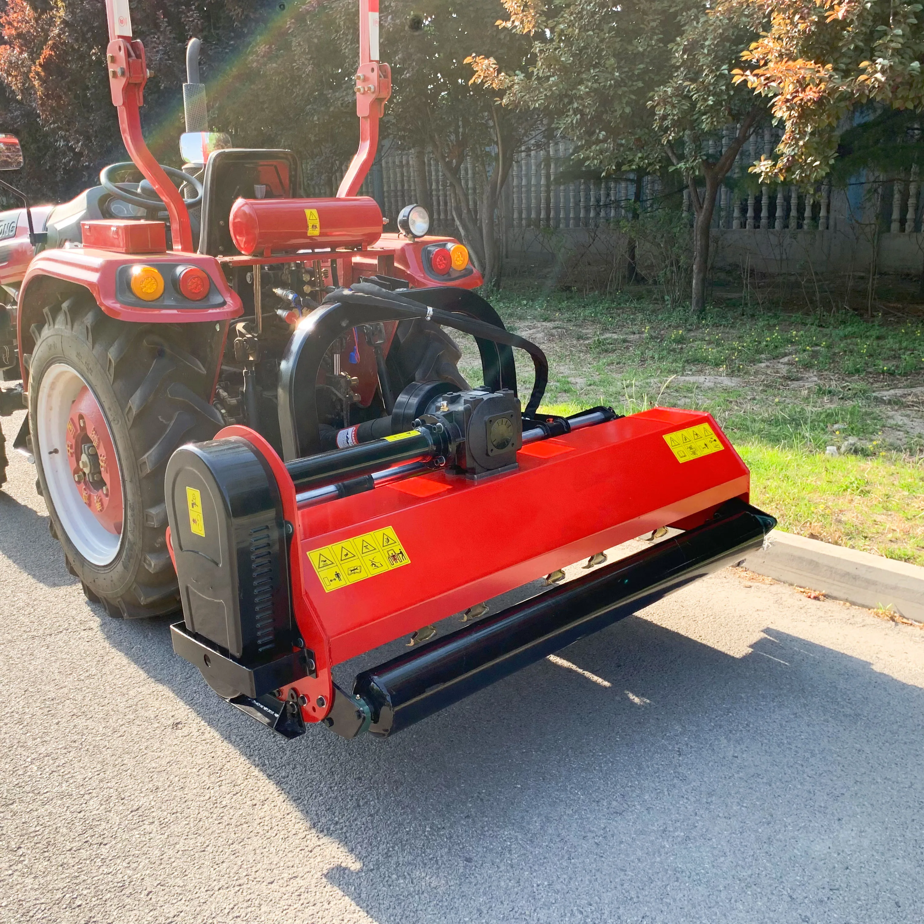 Factory Direct Agricultural Flail Mower and Branch Shredder Suitable for Small Excavators, Skid Steer Loaders, Tractors, Etc.