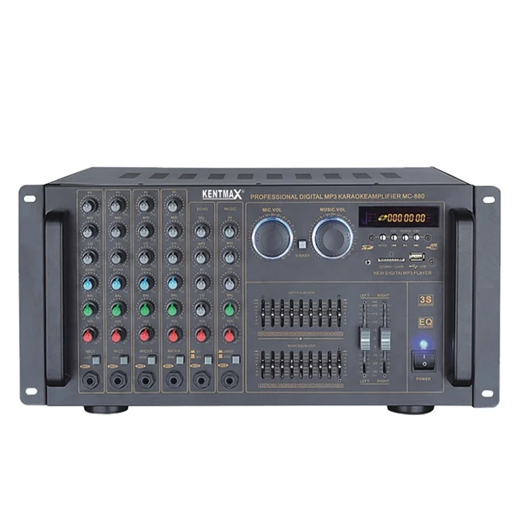 High end 2.1 Channel Audio Amplifier 120w For Home Sound Household System Concert Karaoke