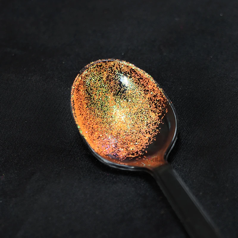 Environmental Pet Hexagonal Rainbow Iridescent Glitter Powder Glitter Acrylic Powder Glitter Powder For Craft
