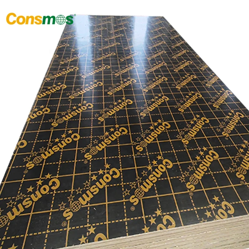 9mm 12mm 18mm 20mm Hardwood Core Film-faced Formwork Plywood for Construction