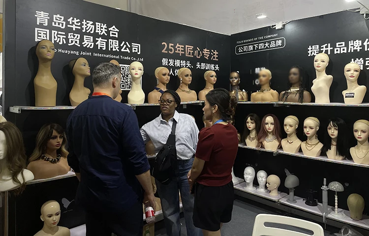 HUAYANG Wholesale High Quality styrofoam foam wig mannequin head