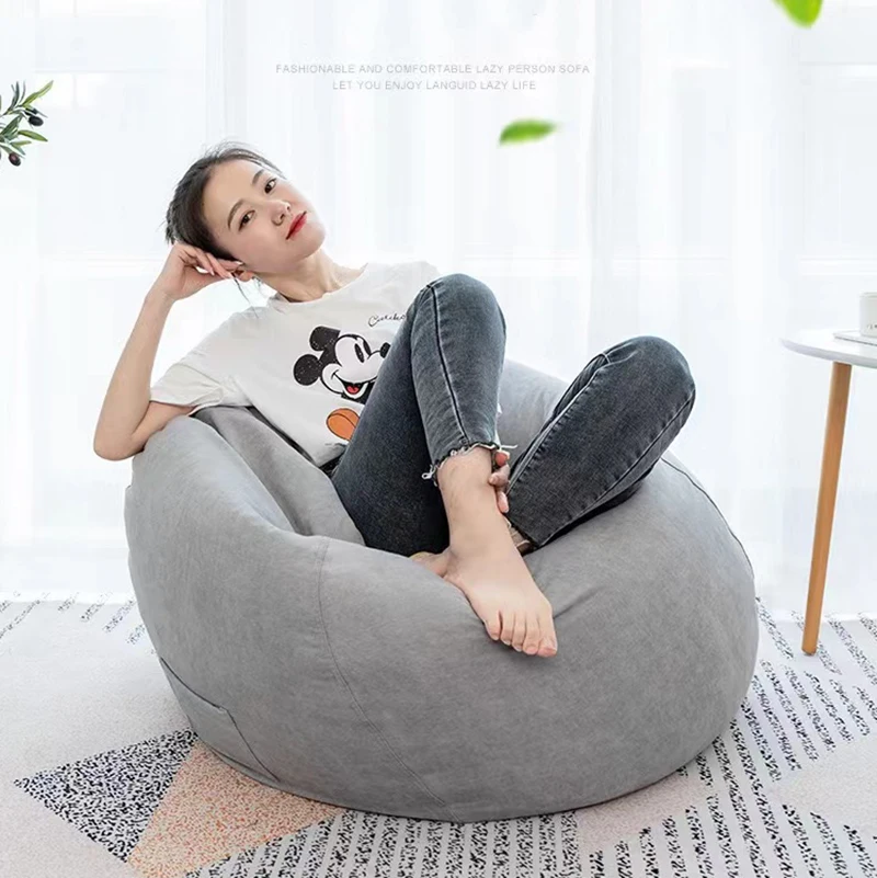 Custom adult kids toss living room lazy sofa chair bean bag for kids