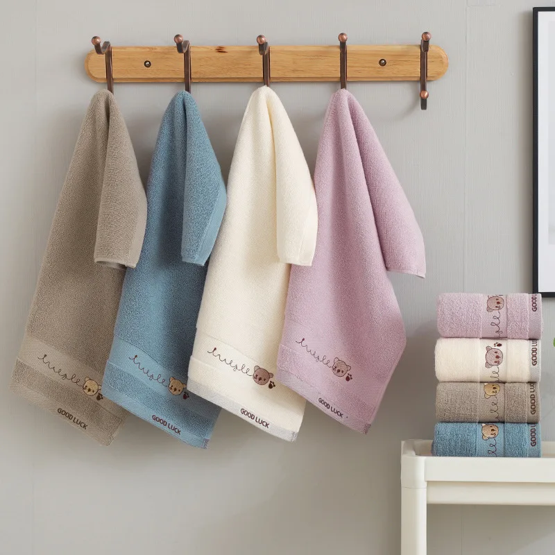 Ready To Ship Wholesale Small Soft 100% Cotton Bunny Baby Face Towel Kids Hand Towel for Seller