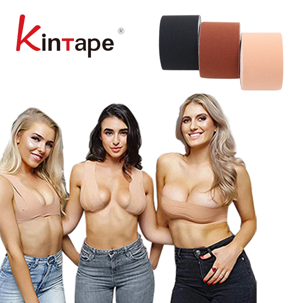 5M Body Invisible Bra Women Boob Nipple Cover Tape DIY Breast Lift Tape Push Up Sticky Bra Lift Up Boob Tape 1 Roll