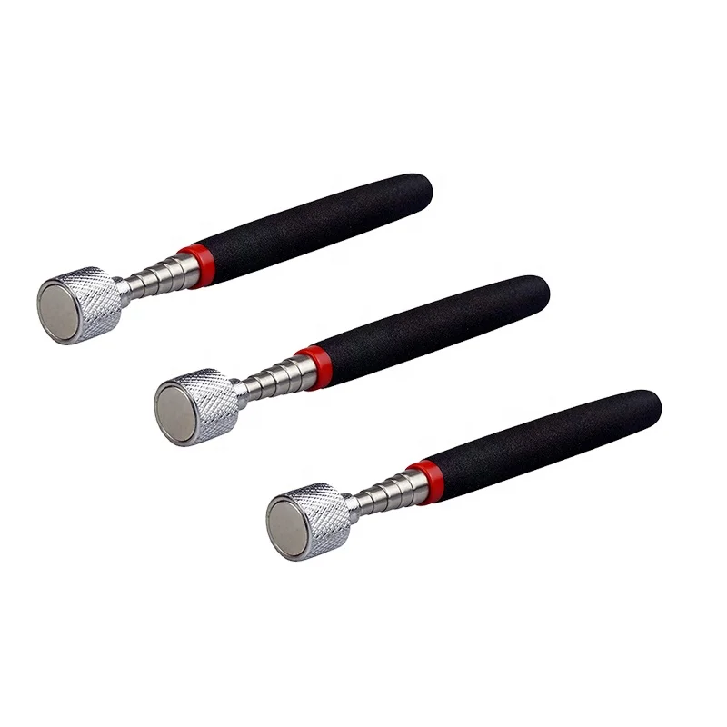 2024 12 Inch Extendable Magnet Stick Gadget Telescoping Magnetic Pick up Tool with 20 Lbs Force
