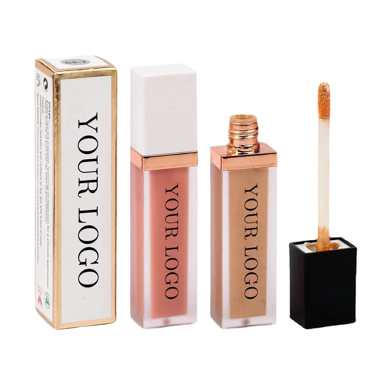 Wholesale Lip Gloss 100 Colors Private Label Lipstick Matte Glitter Lip Gloss Custom Lip Gloss Makeup Cruelty Free Lipgloss