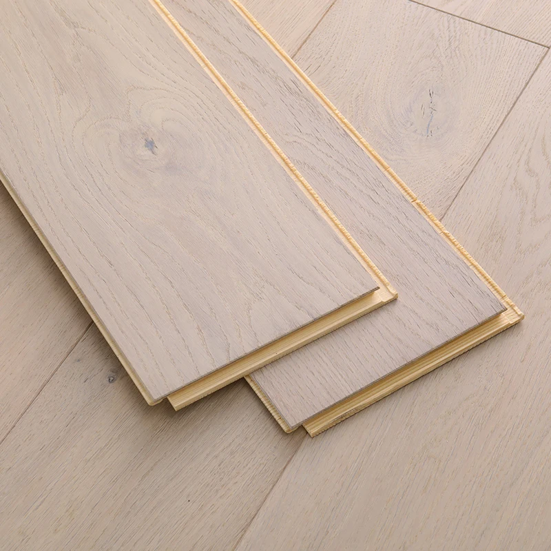 
China Supplier apartment OEM oak engineered wood flooring click lock 