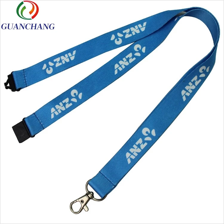 Factory Promotional Custom fashion colorful Eco friendly safety key string Event Passes Sustainable Sublimation lanyard