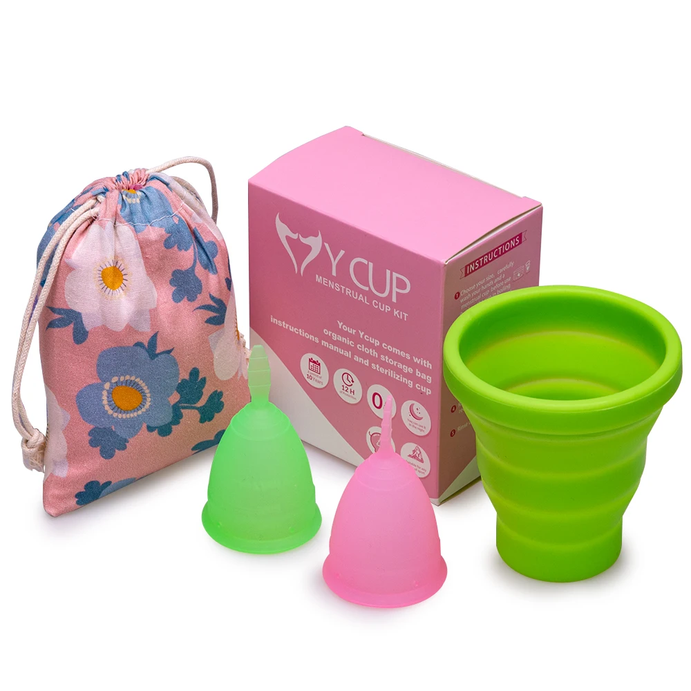 Best-Selling Reusable Period Cup 100% Medical Grade Silicone Menstrual Cup