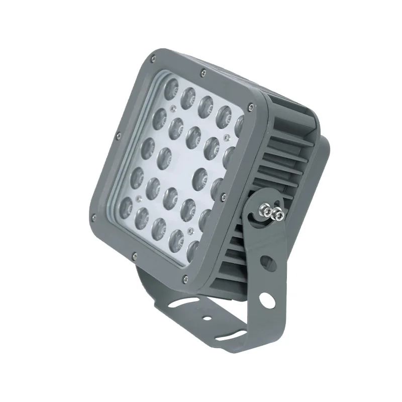high quality IP65 flood led light  flood lamp landscape spotlight garden multi color led floodlight fixture square projectors le