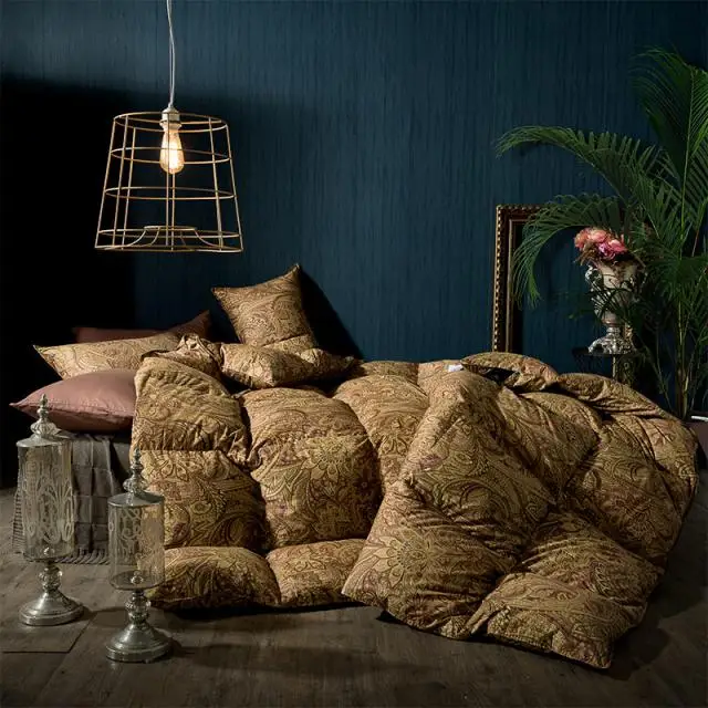 Хорошая цена, высокое содержание, легкий гусиный пух, аллергенный, высокомощный гусиный пух, альтернативный матрас, Топпер гусиный пух