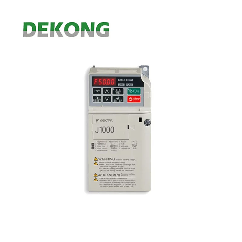 Преобразователь J1000 Yaskawa Compact V/f, управляющий Привод VFD