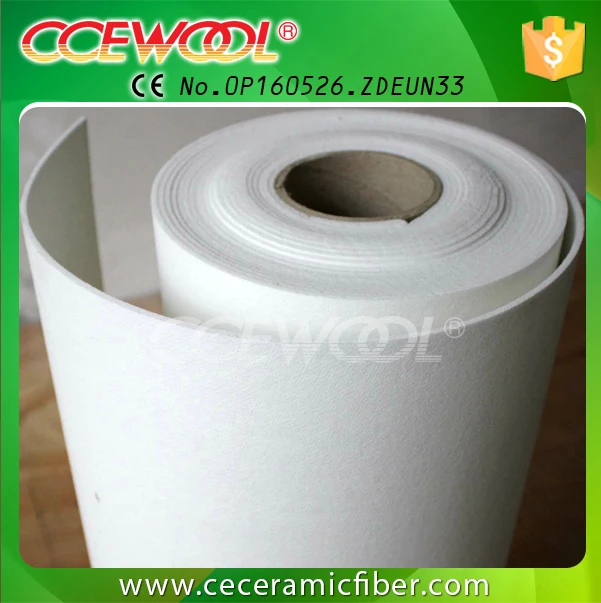 CE certificate high purity ceramic fiber paper for chimneys