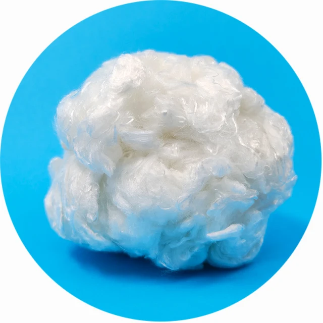 1.2D 38MM Raw White Bamboo Fiber for Spinning