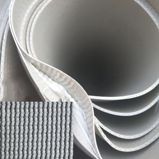 Industrial Polyester Warp Knitted Mesh Fabric PVC Roof Film TPO Waterproof Membrane Reinforcement Material