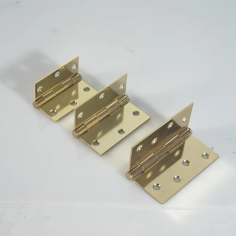 Door And Window Hinge Heavy Duty Flag Hinge Iron Brass Color Hinge