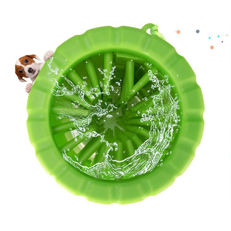 Wholesale Portable Soft Silicone Pet Dog Paw Cleaner Pet Foot Washing Cup Dog Paw Washer