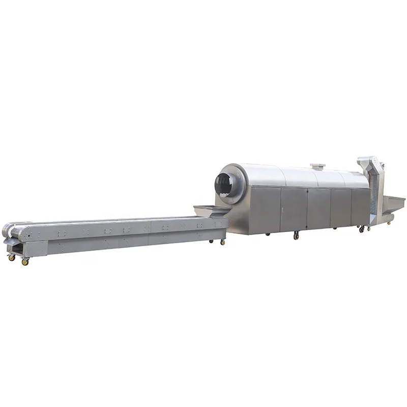 
Full automatic peanuts roasting line Processing line groundnuts Roasting line peanuts factory apply 