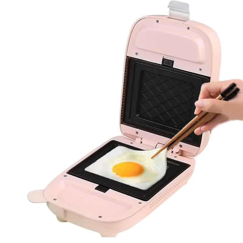 New Design sandwich maker small breakfast maker Waffle Panini Press Egg Toasted for sale mini waffle maker.