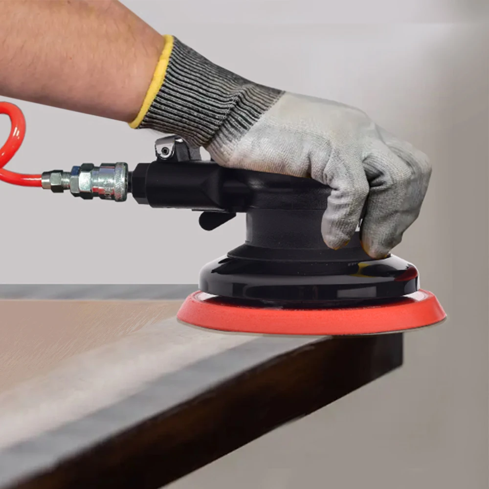 Air grinder car furniture grinding sandpaper machine dust-proof car polishing grinder pneumatic