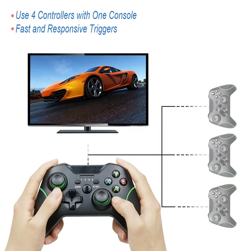  Лидер продаж! Для беспроводного контроллера Microsoft 2 4G для игровой консоли Xbox