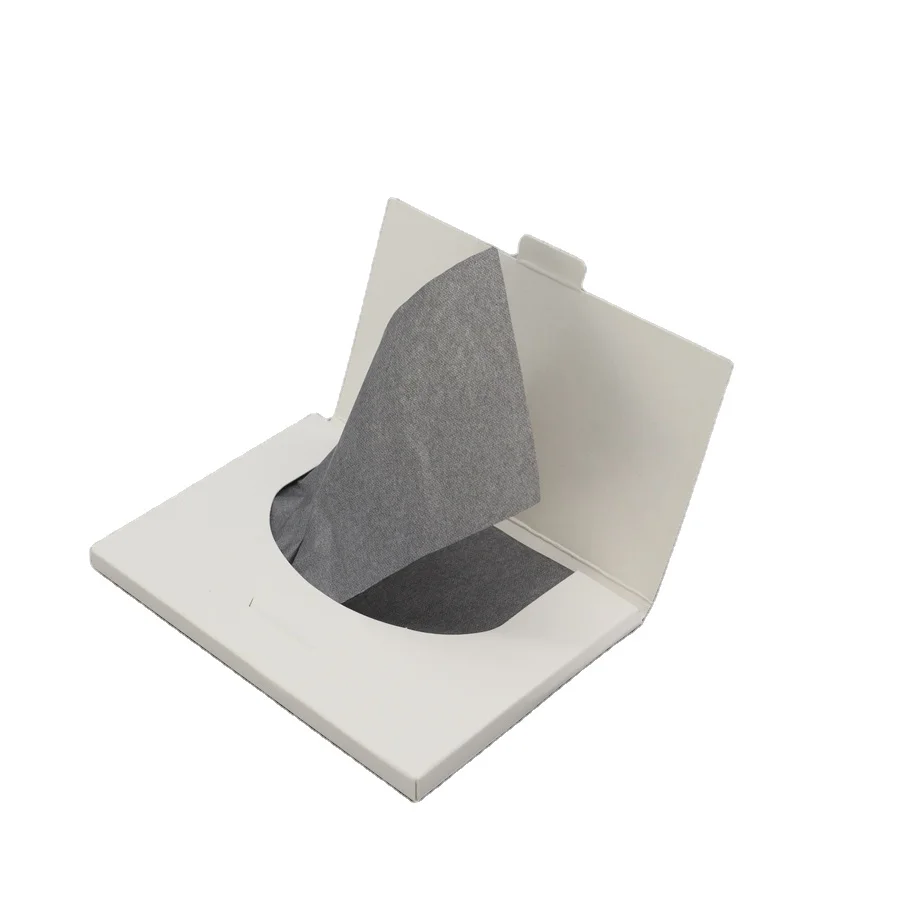 Oil Blotting Sheets for Face Natural Bamboo Charcoal Blotting Paper for Oily Skin Oil Absorbing Tissues Beauty Blotters Remove