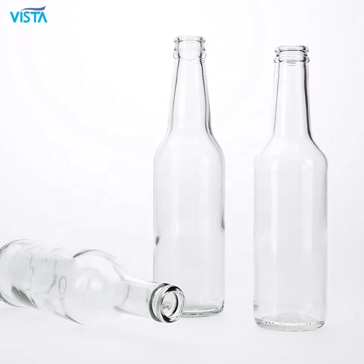 Empty glass soda bottles glass juice bottle