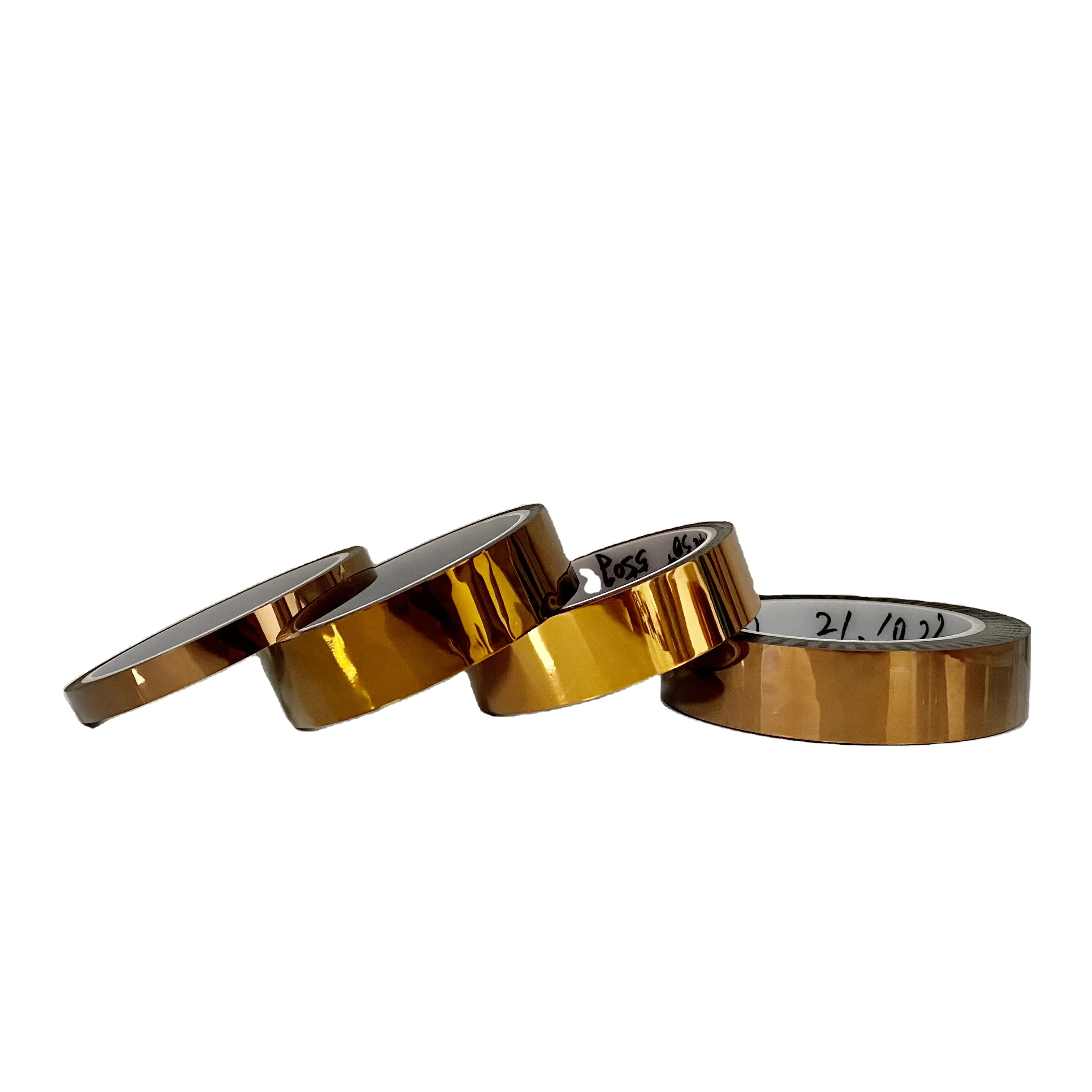 Wholesale Custom Teal Gold Finger High Temperature Tape Insulating Non-residual Polyimide Tape