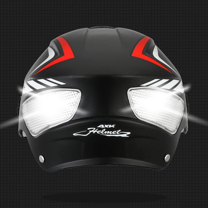 Wholesale  cheap motorcycle half helmets with Visor women motor cross helmet motor helmet scooter