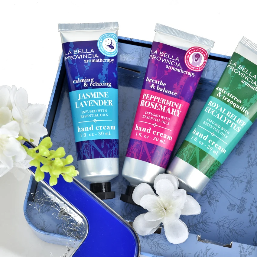 Cosmetic Tube Container Hand Whitening Shea Butter Cream 8 In1with Perfume Lotion Set Or Cc Cream Luxury Cute Packing For Unisex