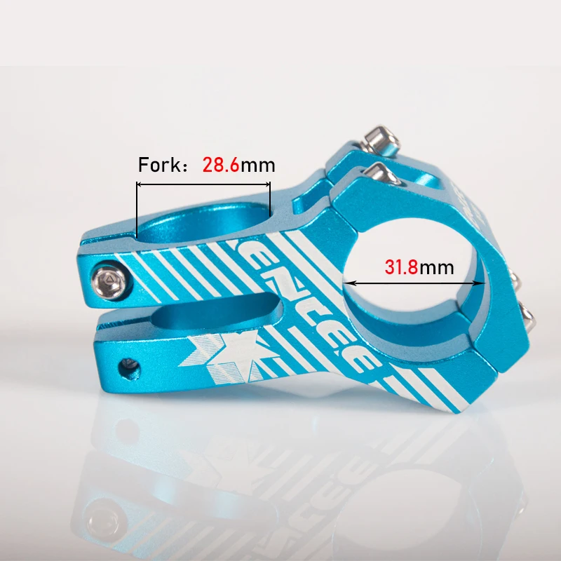 ENLEE 31.8mm Aluminium Alloy Bicycle Stem High-strength CNC Machined Bike Stem MTB Mountain Road Handlebar Stem