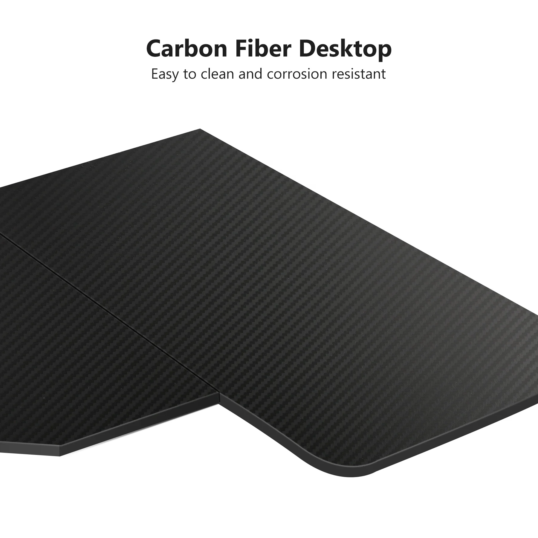 Tribesigns 74.8 Inches Modern Corner Workstation with Hutch U Shaped Computer Gaming PC Laptop Desk Tables