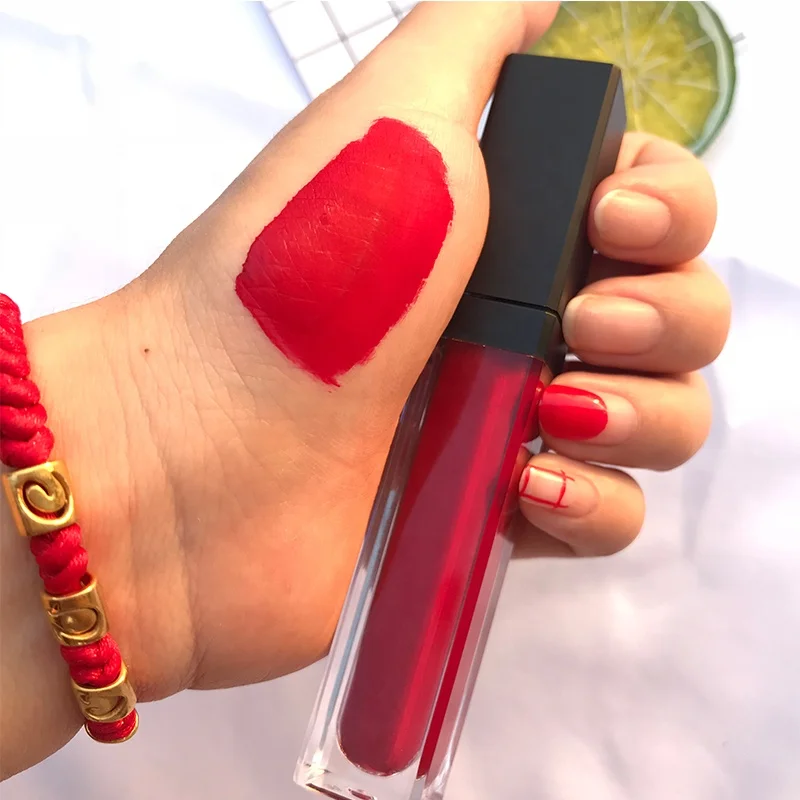 Wholesale cosmetics Matte Liquid Lipstick Long Lasting Wear Non-Stick Cup  Custom Waterproof Velvet Nude Matte liquid Lipstick