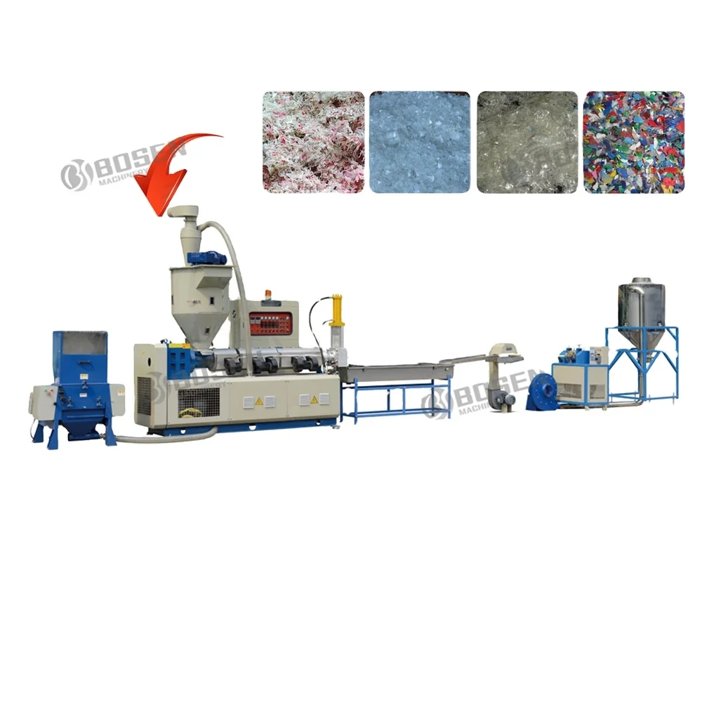 High-efficiency Plastic Recycling Machine Automatic Particle Manufacturing Machine