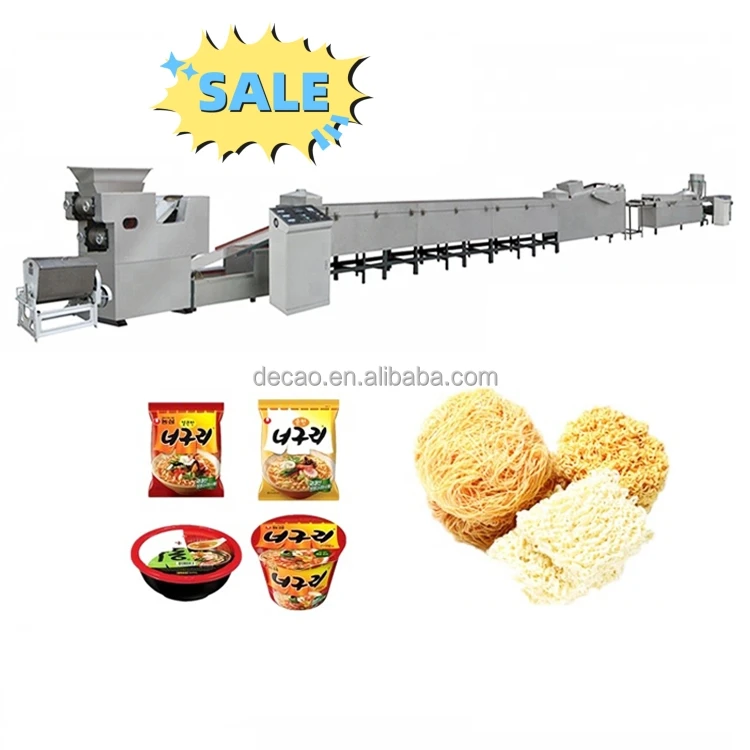 Automatic Factory Price indomie noodles making machine instant noodle Production Line