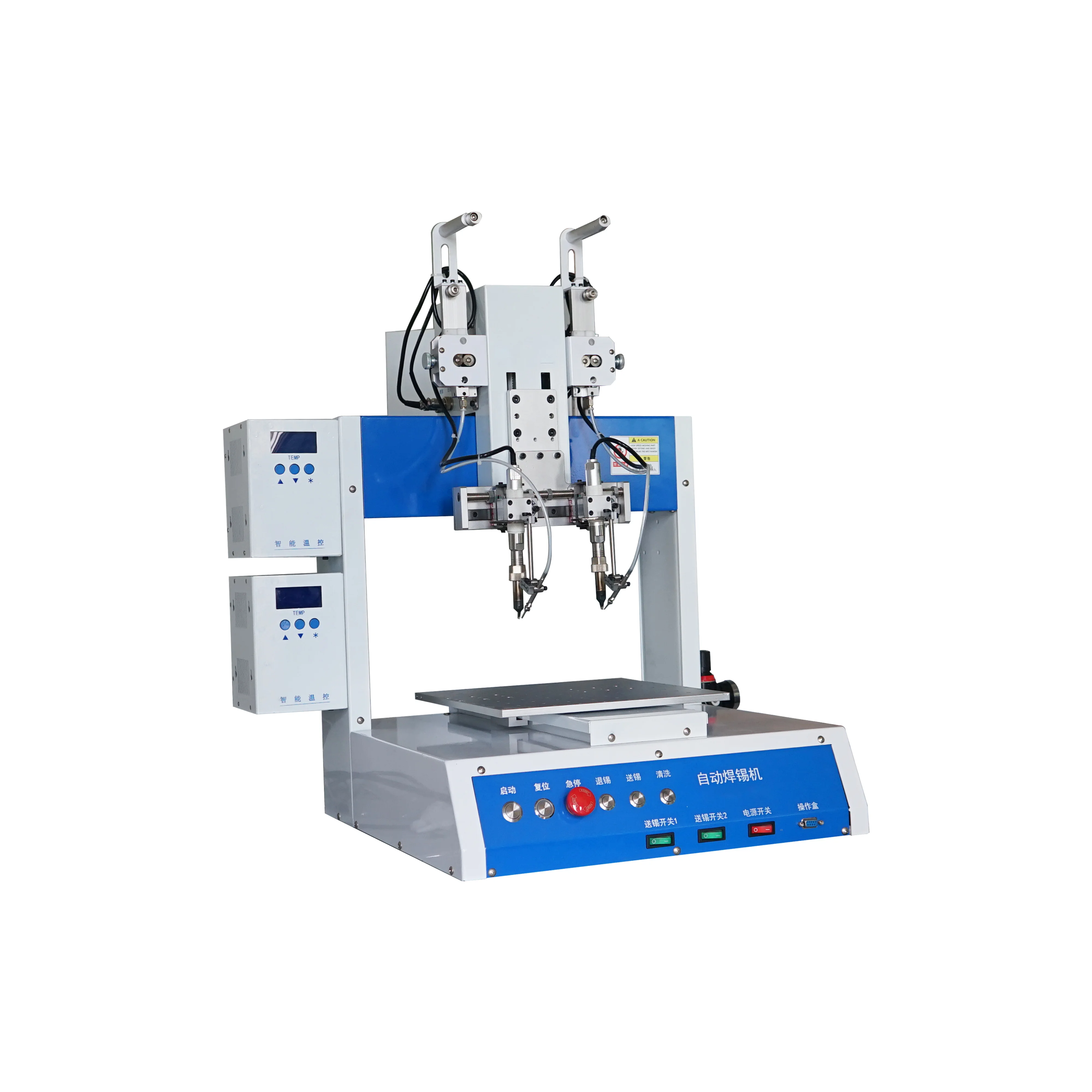 PCB Christmas Lights Automatic Soldering Machine With Double Soldering Head & Single Work Platform soldering machine guangdong