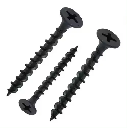 Manufacturing High Quality Galvanized Black Phosphate Gypsum Drywall Screws For Metal and Wood