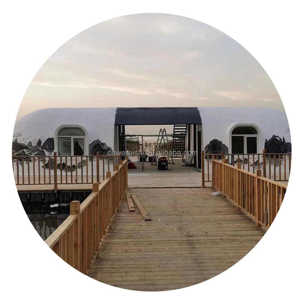 Ecological building dome house price prefabricated module Polystyrene dome Graphene Spherical room