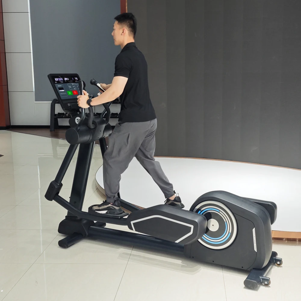 Elliptical cross trainer commercial use body building machine