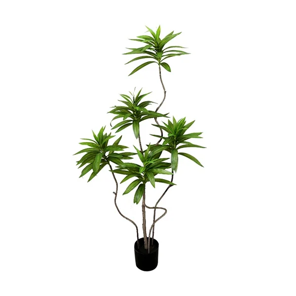 Tizen New Product Fake Plant Potted Artificial Bamboo Trees Bonsai For Indoor Office Home Decor