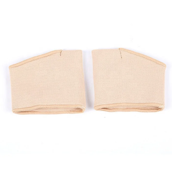 Металлический Рукав Melenlt с гелевыми подушечками-2 пары шариковых подушек для ног с мягкой гелевой тканью