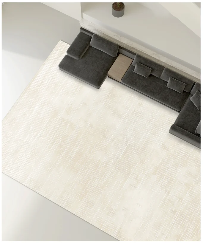 ATUNUS Nordic Carpet Premium Customized Design Washable Backing Soft Feeling Easy to Clean Rugs Floor Mat