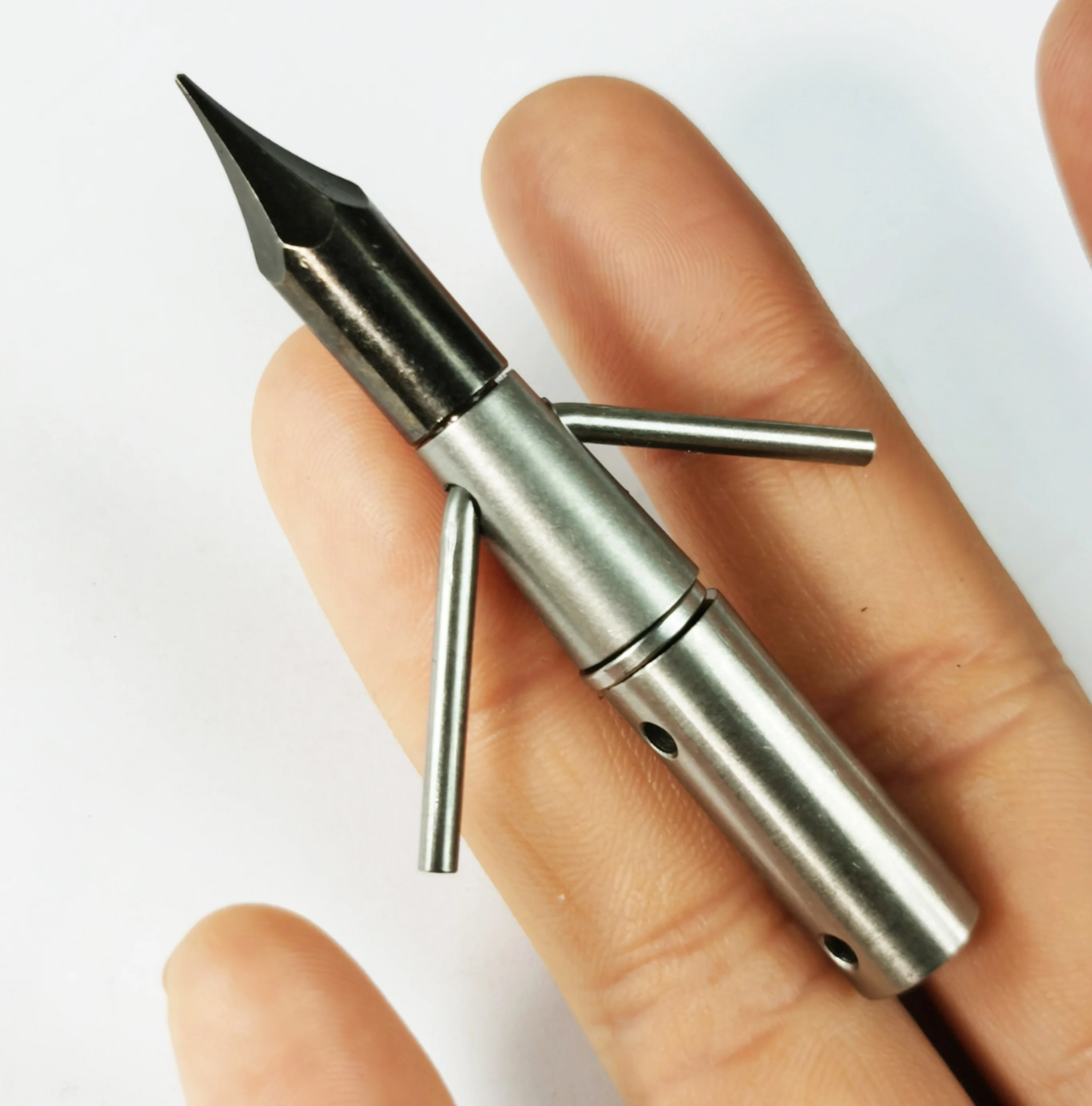 Archery Outdoor Detachable Broadheads Bowfishing Arrowhead Points Fish for Bow and Arrow Hunting