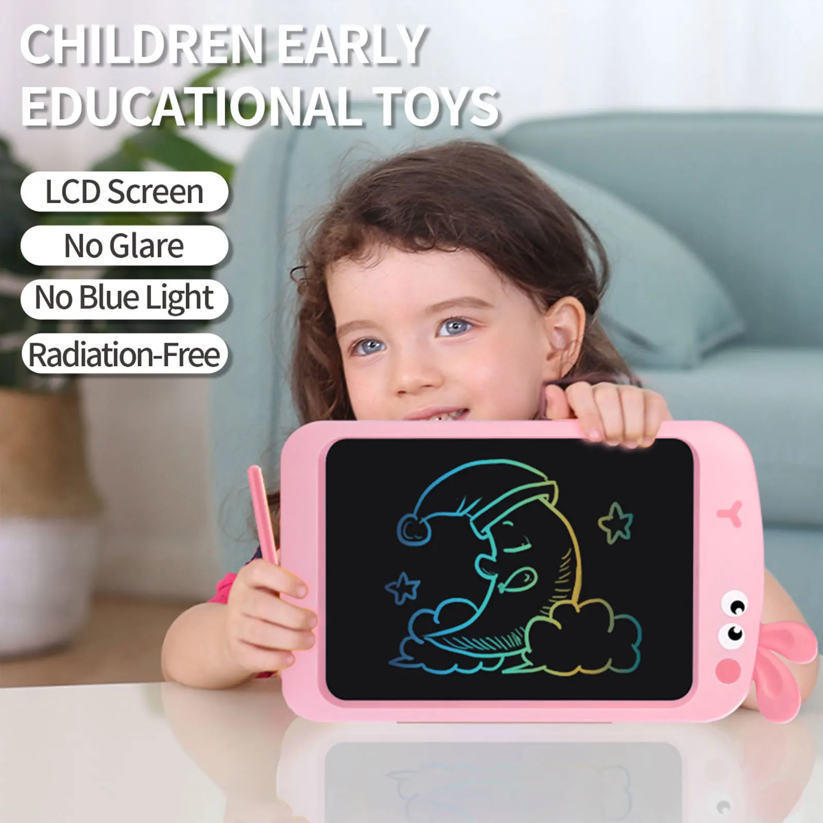 XST Hot Selling Electronic Drawing Board Screen Kids  One Touch Clear Electronic 10.5 Inch LCD Writing Tablet Toys