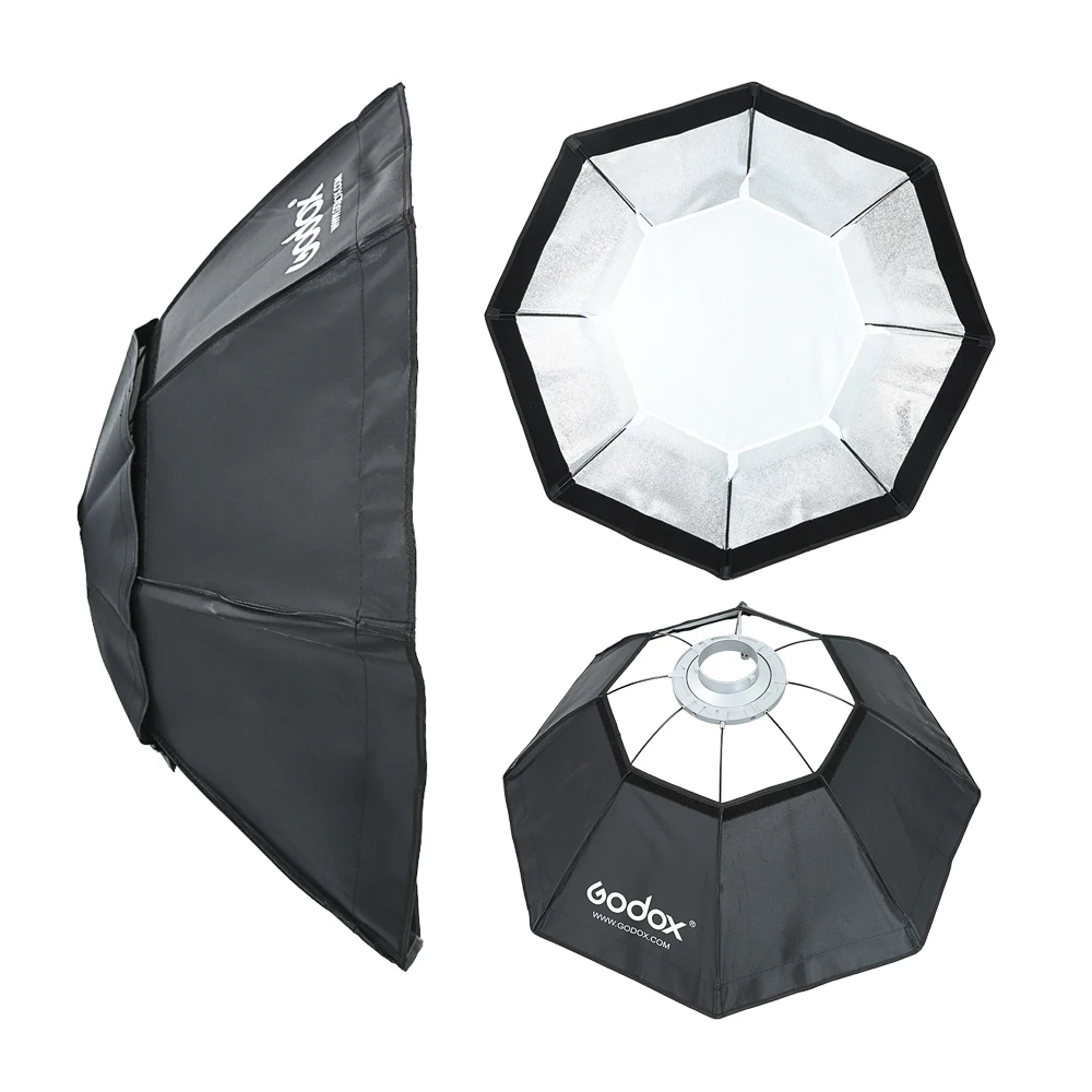 Godox Octagon Softbox BW95cm Octagon Softbox Bowens Mount for Photo Strobe Studio Flash
