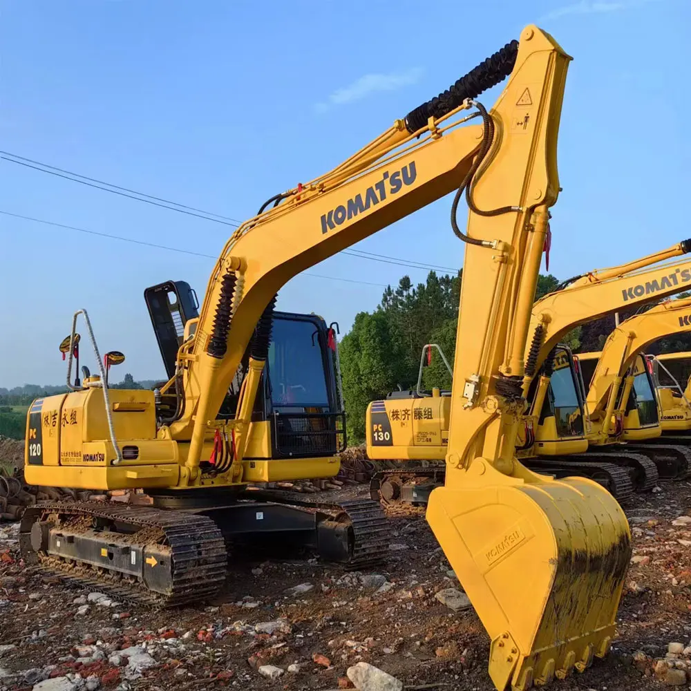 Cheap Used Komatsu PC120 Excavator 12T High Quality Construction Equipment Japan Made Komatsu PC120 Used Excavator for Sale