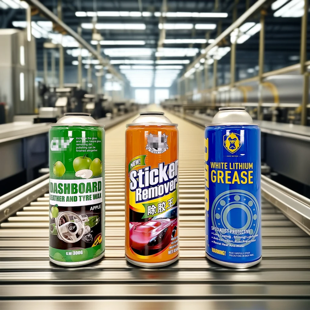 400ML Aerosol Shaving Foam Cans Aerosol Cans with Diameter 65mm